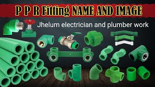 PPR Fitting Name And Image  PPR pipe fitting parts with images [upl. by Alemak344]