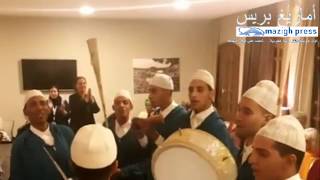 Mariage Marocain  Wedding  عرس مغربي شعبي حفل زفاف بالجوق في فرنسا [upl. by Nauqe]