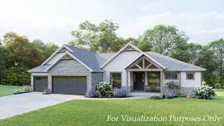 EXCLUSIVE CRAFTSMAN HOUSE PLAN 280200074 WITH INTERIOR [upl. by Won]