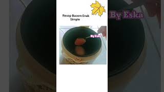 Resep Bacem Enak Simple Hanya Pake Megicom [upl. by Evadne]