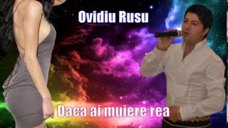 OVIDIU RUSU  DACA AI MUIERE REA LIVE ZOOM STUDIO [upl. by Schiro]