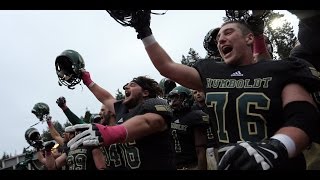 Humboldt State Football Senior Day vs SFU Highlight [upl. by Ecirtnas]