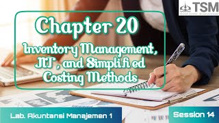 Inventory Management JIT and Simplified Costing Methods [upl. by Dickerson296]