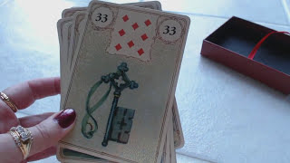 Traceyhds Review Of The Golden Lenormand Oracle By Lo Scarabeo [upl. by Elaweda68]