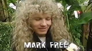 Mark Free interview on MTV headbanger 1993 [upl. by Azile]