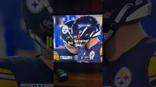 boswell makes a field goal nfl byebyebye steelers shorts [upl. by Ahsetan517]