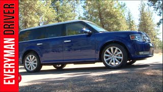 Heres the 2013 Ford Flex AWD Review on Everyman Driver [upl. by Hcirdeirf543]