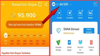 Cara Menukarkan Koin Shopee Menjadi Saldo Dana [upl. by Eyt]