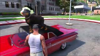 GTA 5  Franklin Found Secret Bunker Under Franklins Swimming Pool [upl. by Fairbanks]