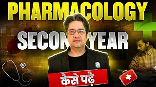 How to Study Pharmacology in Second Year  2nd Year MBBS  Dr Ankit Kumar [upl. by Franklyn]