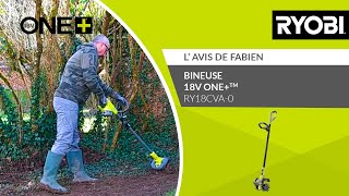 BINEUSE 18V ONE™ RY18CVA0 RYOBI®  L’avis de Fabien [upl. by Olney]