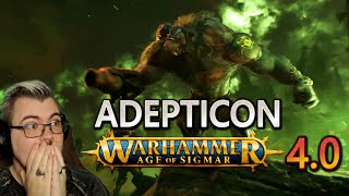 Warhammer Age of Sigmar 40 revelado  Adepticon 2024 reacción [upl. by Zachariah]