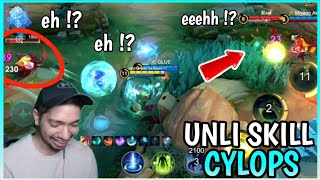 New Unli Ultimate on Buff Cyclops  Cyclops Gameplay  MLBB [upl. by Mcgraw]