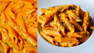 Super Creamy Red Pesto Pasta The Best Red Sauce Pasta Recipe Rose Pasta [upl. by Zilef15]