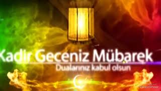 KADİR GECESİ MESAJI [upl. by Heathcote]