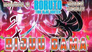 BORUTO TWO BLUE VORTEX CHAPITRE 11 RÉSUMÉ COMPLET FRANÇAIS  JURA VS HIMAWARI amp HIDARI VS SARADA [upl. by Racklin]