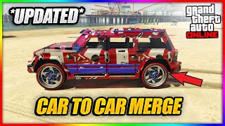 🔥UPDATED🔥 GTA 5 CAR TO CAR MERGE GLITCH AFTER PATCH 167 F1BENNYS WHEELS ON ANY CAR XBOXPSN [upl. by Rimat175]