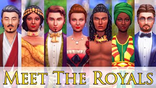 MEET THE ROYALS  The Sims 4 Royal Starter Save  Part 1 Streamed 121221 [upl. by Sheelah]