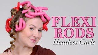 Flexi Rods Heatless Curls [upl. by Wollis196]