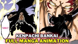 🔴 Kenpachi Zaraki vs Gerard Valkyrie  Full Manga Fight Colored Panels [upl. by Oner782]