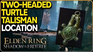 TwoHeaded Turtle Talisman Location Recovery Stamina Elden Ring DLC [upl. by Corissa]