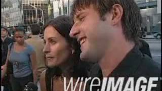 Courteney Cox and David Arquette Ever After Premiere Interview [upl. by Robinetta]