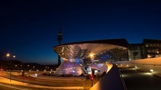 Munich  City of Lights Lightpainting Timelapse Canon 600D Full HD [upl. by Shaylynn630]