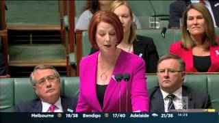 Tony Abbotts Godwin Grech moment  Parliament of Australian 29 Nov 2012 [upl. by Pieter494]