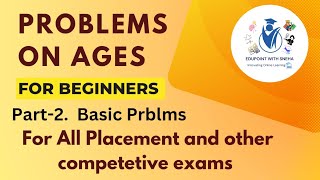 Ages for Placements for beginners Part2 in telugu  Ages ratio type problems  yt reasoning feed [upl. by Cozza]