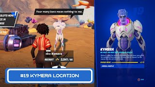 Kymera Character Location 19  Fortnite Character Collection Season 7 [upl. by Lisab215]