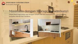 DESAIN DAPUR RUMAH TIE 36 kontraktormedan arsitekmedan [upl. by Ainoek]