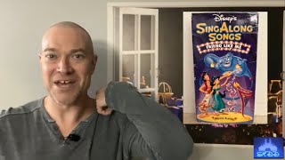 SHDD 270  Disney’s SingAlong Songs  Friend Like Me  Disney VHS Review One Take No Jump Cuts [upl. by Brandtr]