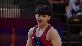 Carlos Yulo Highlights Doha World Championships 2018 [upl. by Atse933]