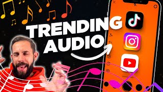 How to find Trending Audio for your Tiktok Reels amp Shorts Videos [upl. by Dorolisa649]