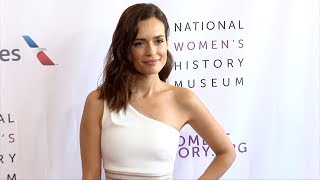 Torrey DeVitto 2018 quotWomen Making History Awardsquot Red Carpet [upl. by Amocat650]