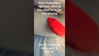 Blow up his phone Day 10 of posting Denis until 1k penguin denis [upl. by Lohner]