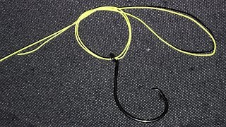 EASIEST fishing knot How to tie palomar knot  Fishing knots for lure hooks swivels [upl. by Cal410]