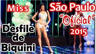 Miss São Paulo Oficial 2015  Desfile de Biquini  1605 VLOG de Vivi Martins [upl. by Hatfield]