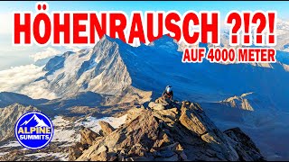 Weissmies 4017 m  HÖHENRAUSCH AUF 4000 M   Überschreitung  Südgrat  Normalweg [upl. by Yseult]