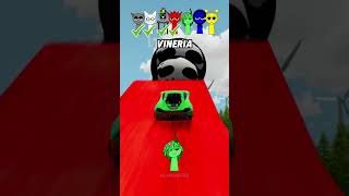 Incredibox Sprunki Car Jump Challenge For Gray  Wenda  Simon and Friends shorts trend sprunki [upl. by Htevi555]