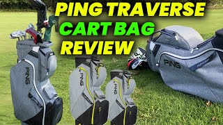 PING Traverse cart bag Review 2024 Lightweight and storage capacity best golf bag [upl. by Seugram181]