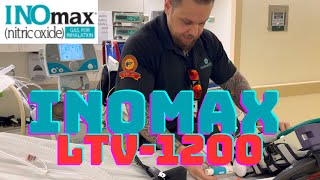 How to Set up INOmax DSIR Nitric Oxide with LTV1200 Ventilator Circuit [upl. by Thrift456]