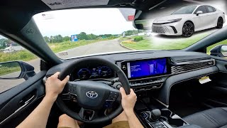 2025 Toyota Camry XSE  POV Walkaround and Test Drive ASMR [upl. by Warde]