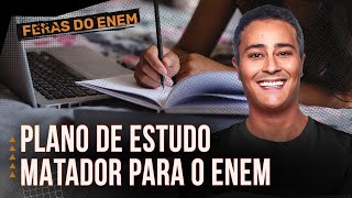 Como fazer um plano de estudo matador para o ENEM  Feras do ENEM [upl. by Kaitlynn788]