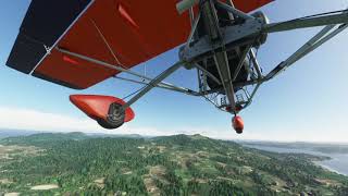 Testing the Aerolite 103 ultralight aircraft for FS2020 low and slow over Japan [upl. by Eniluap509]