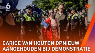 Carice van Houten opnieuw aangehouden bij demonstratie A12  SHOWNIEUWS [upl. by Ritter]