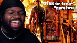 Michael Myers got a MEAN Killstreak on HALLOWEEN blankboy REACTION [upl. by Nesyla]