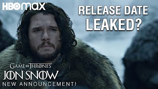 New Announcement Game of Thrones SNOW SpinOff Series  Release Date  HBO Max 2025 [upl. by Atsedom]