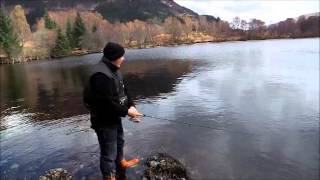 Fishing in Scotland Loch Lochy Highlands of Scotland [upl. by Rodriguez]