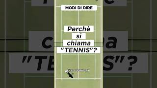 Perchè si chiama Tennis [upl. by Legyn]